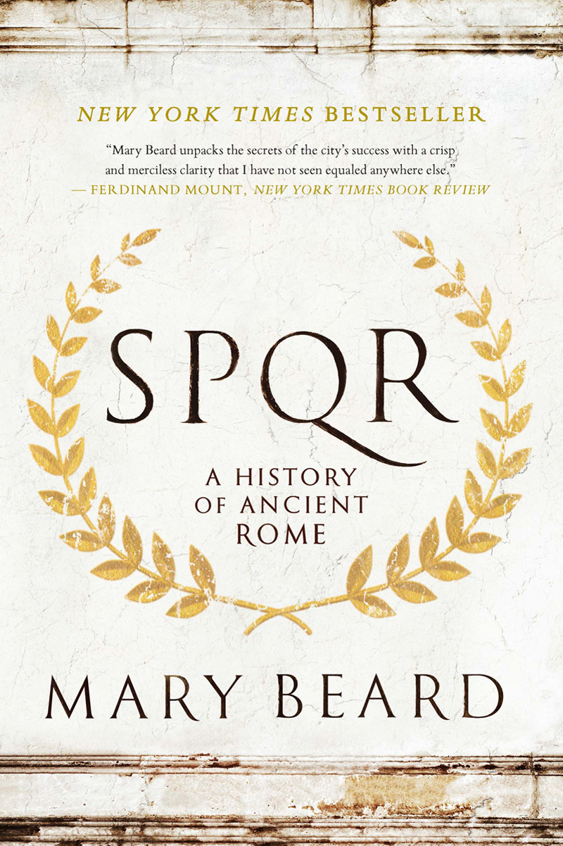 Book cover for SPQR: A History of Ancient Rome