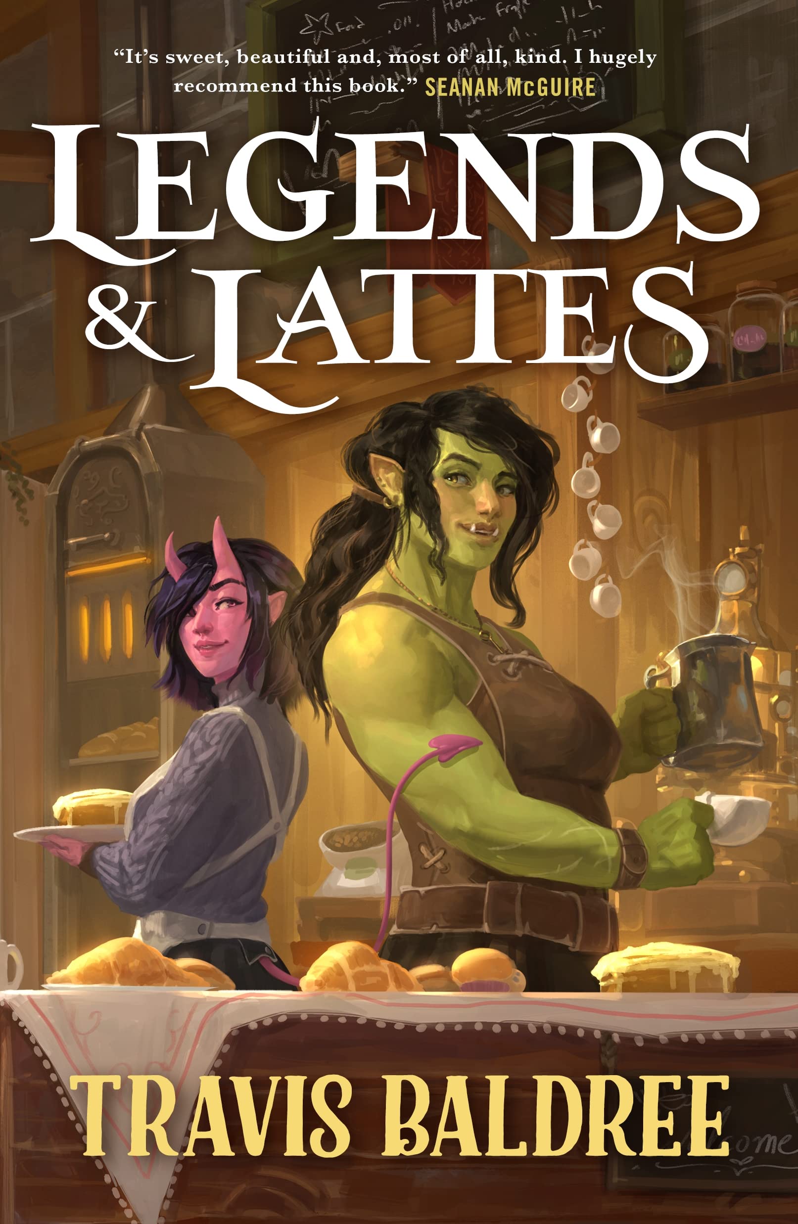 Book cover for Legends & Lattes (Legends & Lattes, #1)