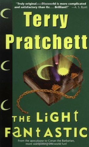 Book cover for The Light Fantastic (Discworld, #2; Rincewind, #2)