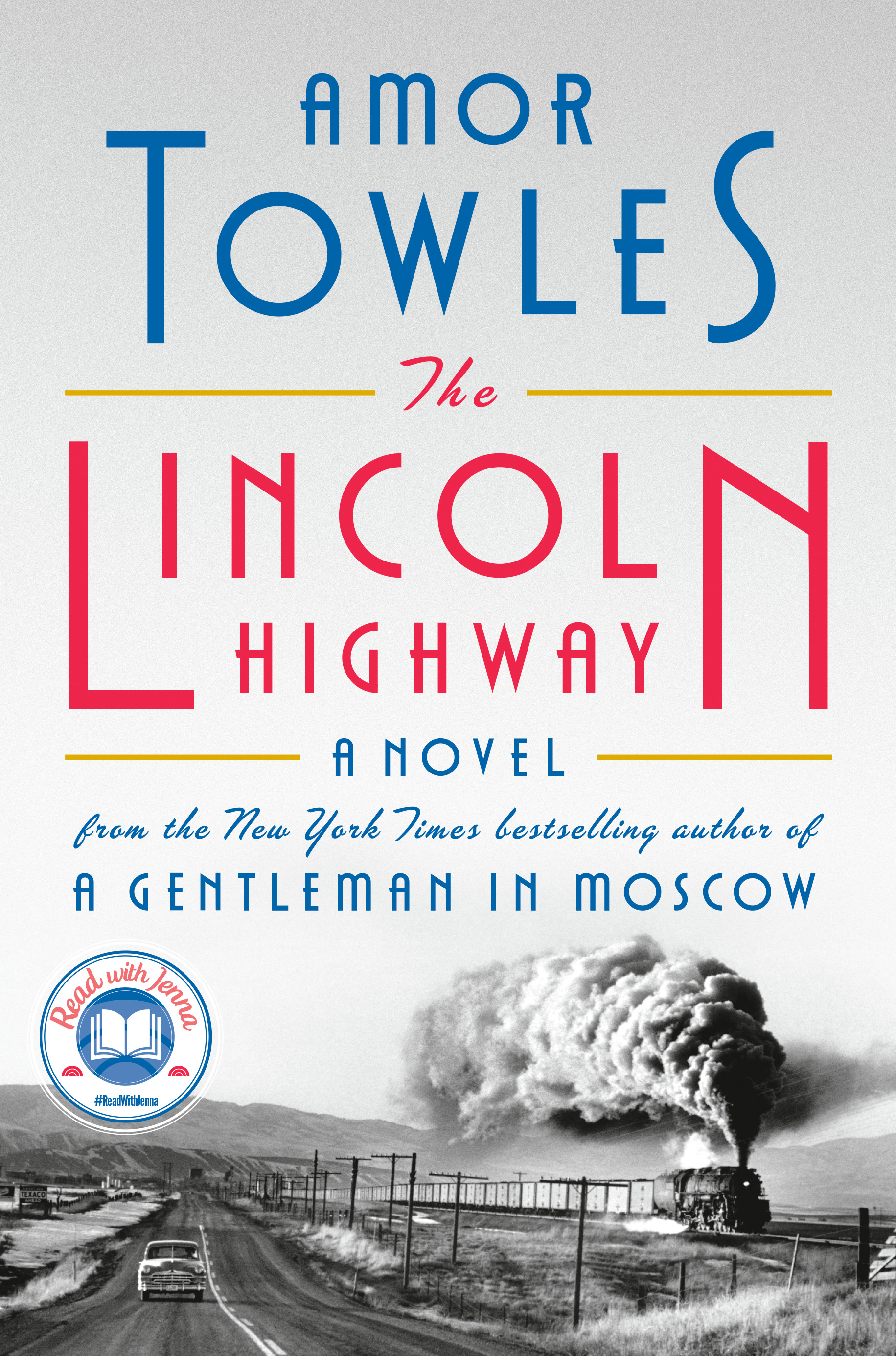 Book cover for The Lincoln Highway