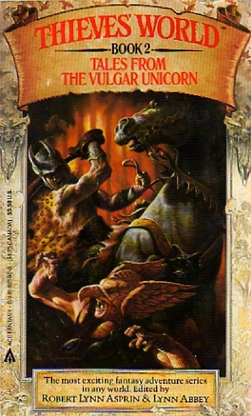 Book cover for Tales From the Vulgar Unicorn (Thieves' World, #2)