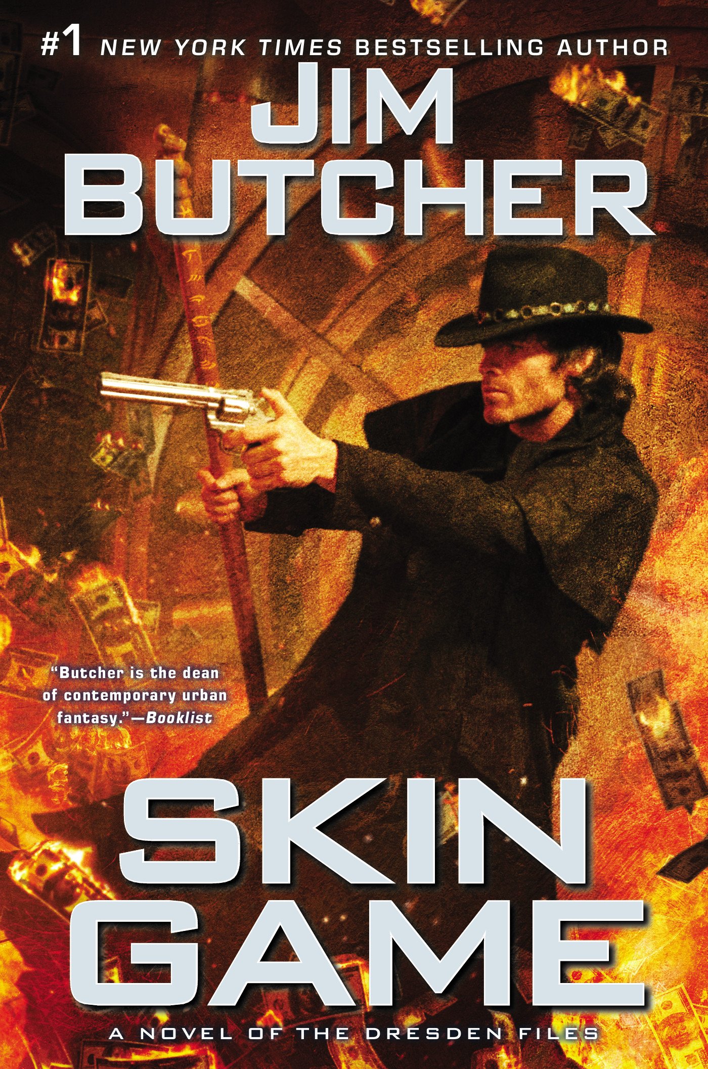 Book cover for Skin Game (The Dresden Files, #15)